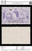 8009: Bermuda SG143b 9d Violet 1958 Sc#154 Mi140 Mint MLH C£12