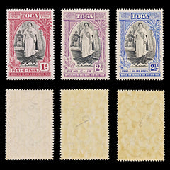 8022: Tonga SG71/73 Set of 3 1938 Sc#70/72 Mi70/72 Mint MNH C£40, view 1