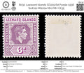 8032: Leeward Islands SG109 6d Purple 1938 Sc#110 Mi100a Mint MH C£35