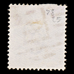 8042: India SG77 9pi Mauve 1874 Sc#32 Mi27 Used C£25, view 4