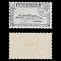 8044: Gibraltar SG112 2d Pale grey 1932 Sc#98 Mi98A Mint MH C£14