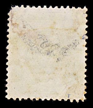 8046: Ceylon SG354 1r Violet & Yellow 1923 Sc#241a Mi201 Used C£50