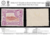 8069: KUT SG146b 2s Brown & Red violet 1944 Sc#81 Mi67D Mint MLH C£50