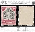 8071: KUT SG148b 5s Black & Carmine 1944 Sc#83 Mi69D Mint MVLH C£50