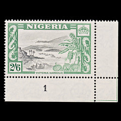 8095: Nigeria SG77 2s6d Green & Black 1953 Sc#88 Mi80 Mint MH C£20, view 2