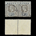 8102: Nigeria SG8 1s Black 1914 Sc#15 Mi8ay Used C£46