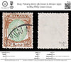8115: Pahang SG73 5$ Green & Brown 1950 Sc#64 Mi63 Used C£110