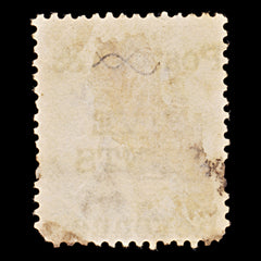 8116: Ceylon SG178 Overprint Flaw above "t" 1885 Sc#117 Mi65 Used, view 4