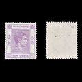 8133: Hong Kong SG145 10c Bright violet 1938 Sc#158 Mi144IxA Mint MLH C£50