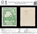 8135: Grenada SG153b ½d Yellow green 1938 Mi124a Mint MH C£13