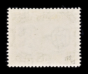 8136: Grenada SG158 3d Black & Olive green 1938 Sc#137 Mi129aA Mint MLH C£23