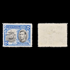 8137: Grenada SG161 2s Black & Ultramarine 1938 Sc#140 Mi132A Mint MLH C£45, view 2