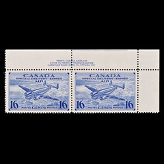 8151: Canada SGS13 16c Bright ultramarine 1942 Sc#CE1 Mi233 Mint MNH C£12, view 2