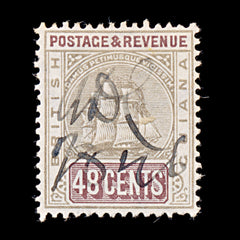 8170: British Guiana SG247 48c Grey & Purple brown 1905 Sc#167a Used C£50, view 3