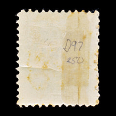 8173: Greece SGD97 2l Green & Black 1876 Sc#J26 MiP14A Mint MH C£250, view 4