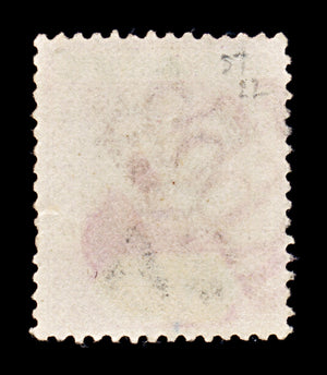 8184: British Honduras SG57 10c Green & Mauve 1895 Sc#43 Mi36 Used C£22