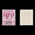 8197: BMA Malaya SG8a 10c Purple 1945 Sc#262 Mi7Ia Mint MH C£16