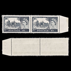 8201: GB SG539 1£ Black 1955 Sc#312 Mi281 Mint MNH C£280, view 1