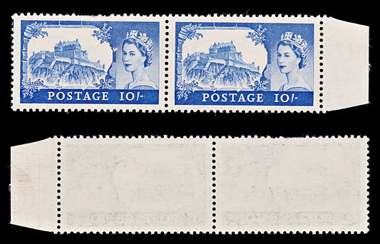 8202: GB SG538 10s Ultramarine 1955 Sc#311 Mi280I Mint MNH C£180