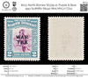 8213: North Borneo SG319 2c Purple & Blue 1941 Sc#MR2 Mi240 Mint MVLH C£12