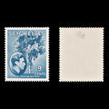 8217: Seychelles SG138ab 9c Grey blue 1942 Sc#131b Mint MLH C£25