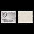 8220: Seychelles SG146a 1R Slate 1941 Sc#145a Mint MLH C£75