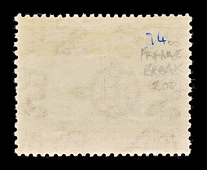 8222: St Kitts Nevis SG74 6d Purple & Ggreen 1938 Sc#85a Mi78Ca Mint MLH C£200