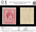 8224: St Kitts Nevis SG69 1d Scarlet 1938 Mi73Ac Mint MLH C£12