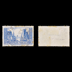 8234: France SG474a 10F Blue 1930 Sc#251A Mi241II Used C£33, view 1