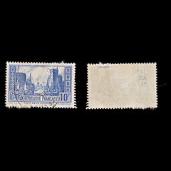 8235: France SG474b 10F Blue 1931 Sc#252 Mi241IIIa Used C£20, view 2