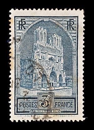 8236: France SG472b 3F Blue grey 1931 Sc#248 Mi256III Used C£30