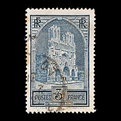 8236: France SG472b 3F Blue grey 1931 Sc#248 Mi256III Used C£30, view 3
