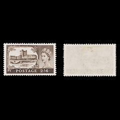 8238: GB SG595 2'6s Black brown 1959 Sc#371 Mi335I Mint MLH C£10, view 1