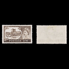8238: GB SG595 2'6s Black brown 1959 Sc#371 Mi335I Mint MLH C£10, view 2