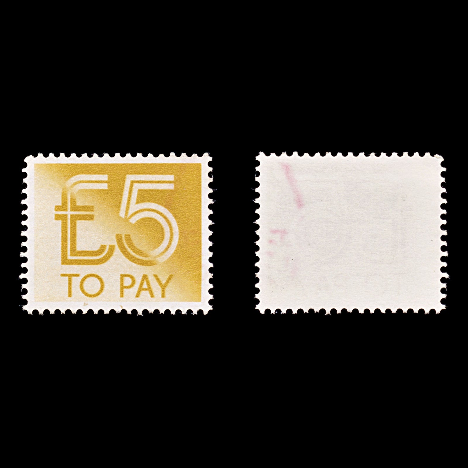 8239: GB SGD101 5£ Dull orange 1982 Sc#J103 MiP100 Mint MNG C£10