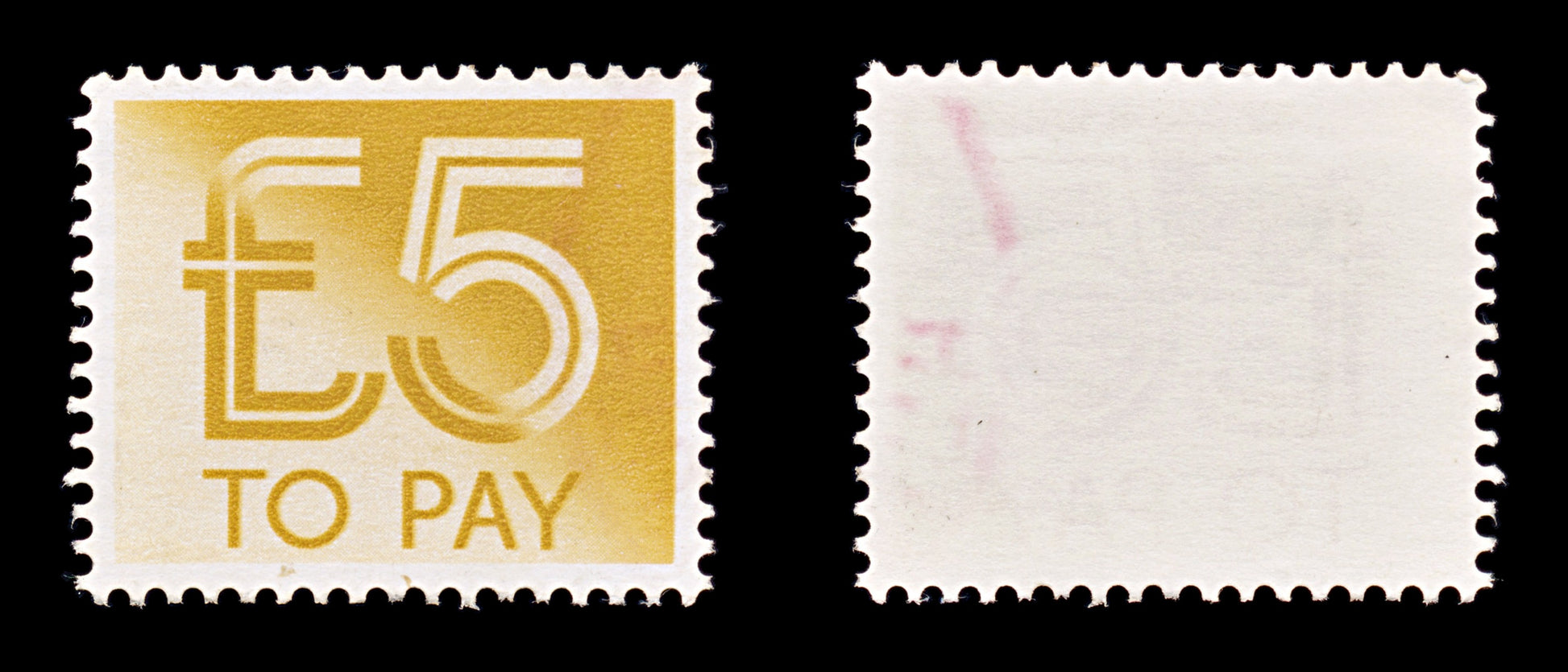 8239: GB SGD101 5£ Dull orange 1982 Sc#J103 MiP100 Mint MNG C£10