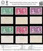 8252: Newfoundland SG254/256 2 Sets 1937 Sc#230/232 Mi218/220 Mint MH C£15