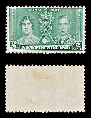 8252: Newfoundland SG254/256 2 Sets 1937 Sc#230/232 Mi218/220 Mint MH C£15