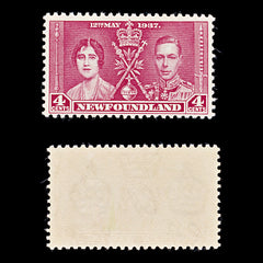 8252: Newfoundland SG254/256 2 Sets 1937 Sc#230/232 Mi218/220 Mint MH C£15, view 3