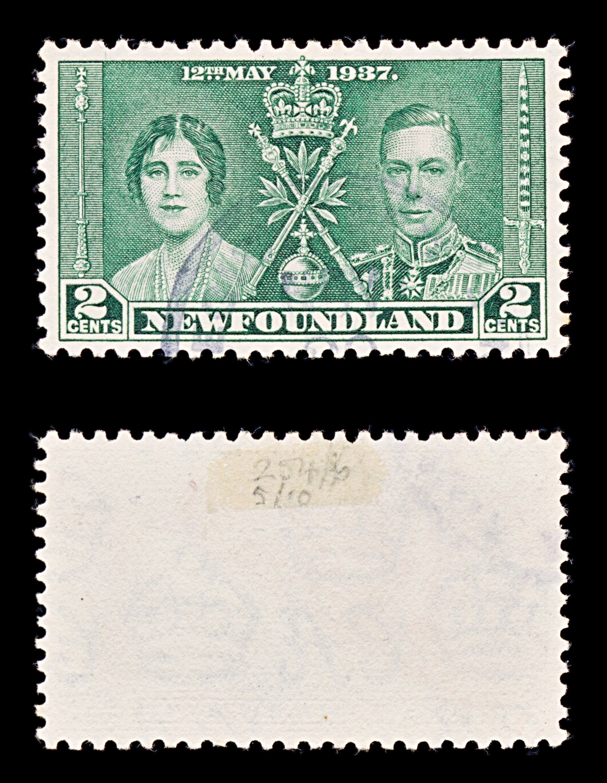 8252: Newfoundland SG254/256 2 Sets 1937 Sc#230/232 Mi218/220 Mint MH C£15