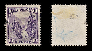 8253: Newfoundland SG172a 10c Dark violet 1928 Used C£35