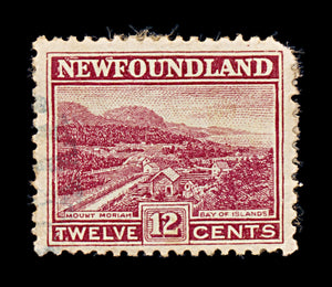 8255: Newfoundland SG159 12c Lake 1923 Sc#141 Mi124 Used C£19