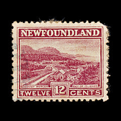 8255: Newfoundland SG159 12c Lake 1923 Sc#141 Mi124 Used C£19, view 3