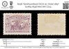 8258: Newfoundland SG70 5c Violet 1897 Sc#65 Mi48 Mint MH C£14