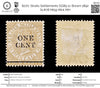 8270: Straits Settlements SG89 1c Brown 1892 Sc#78 Mi59 Mint MH