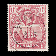 8282: Saint Helena SG99 1½d Pink red 1923 Sc#81 Mi66a Used C£13, view 3