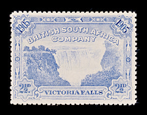 8283: South Africa Company SG95a 2½d Deep blue 1905 Sc#77a Mint MH C£35