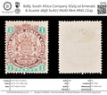 8285: South Africa Company SG29 1d Emerald & Scarlet 1896 Sc#27 Mi26I Mint MNG C£45