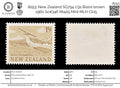 8293: New Zealand SG794 1'9s Bistre brown 1960 Sc#346 Mi405 Mint MLH C£15
