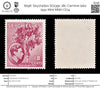 8296: Seychelles SG139c 18c Carmine lake 1941 Mint MNH C£14